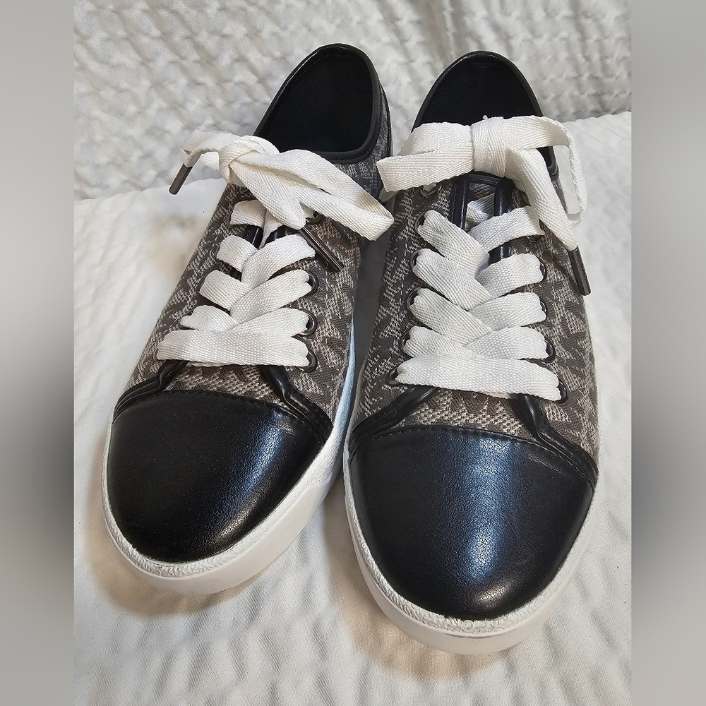 Michael Kors Black and White Athletic Sneakers